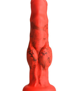 Creature Cocks Fire Hound Silicone Dildo Medium Default Title