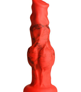 Creature Cocks Fire Hound Silicone Dildo Medium Default Title