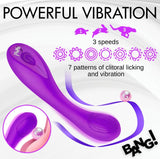 G-spot Silicone Vibrator Purple