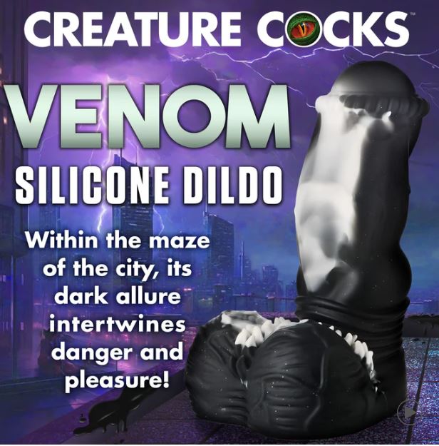 Creature Cocks Venom Silicone Dildo Default Title