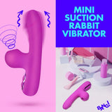 Mini Suction Rabbit Vibrator Purple Default Title