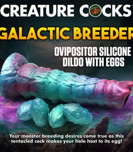 Creature Cocks Galactic Breeder Ovipositor Silicone Dildo